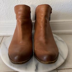 Lucky Brand Leather Ankle Boots Size 12